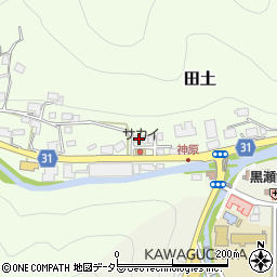 岡山県加賀郡吉備中央町田土3109-18周辺の地図