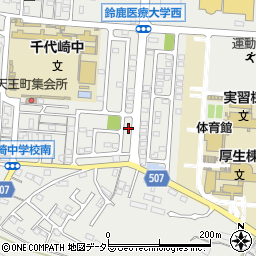 三重県鈴鹿市岸岡町1200-73周辺の地図