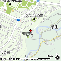 兵庫県川西市芋生堂ノ前176周辺の地図