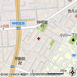 静岡県焼津市三ケ名976周辺の地図