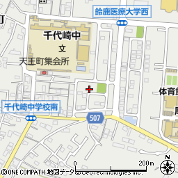 三重県鈴鹿市岸岡町1200-58周辺の地図