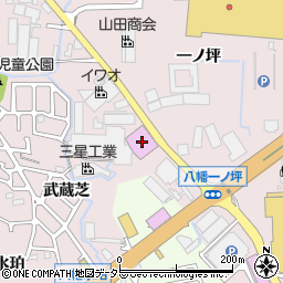 京都府八幡市八幡御幸谷34周辺の地図