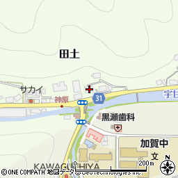 岡山県加賀郡吉備中央町田土3101周辺の地図