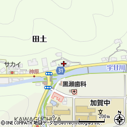 岡山県加賀郡吉備中央町田土3096周辺の地図