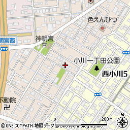 静岡県焼津市三ケ名1008-1周辺の地図