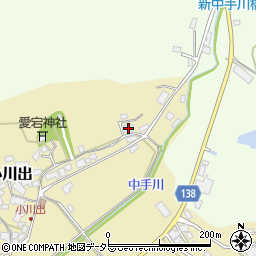 滋賀県甲賀市信楽町小川出189周辺の地図