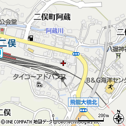 静岡県浜松市天竜区二俣町阿蔵85周辺の地図