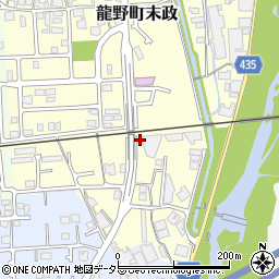 兵庫県たつの市龍野町末政218周辺の地図
