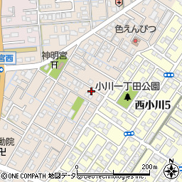 静岡県焼津市三ケ名1005周辺の地図