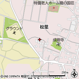 愛知県豊川市西原町松葉6-1周辺の地図