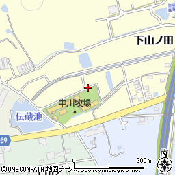 愛知県知多郡武豊町下山ノ田周辺の地図