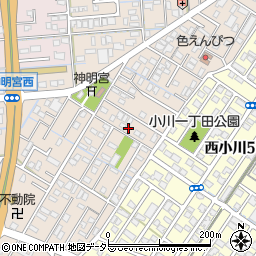 静岡県焼津市三ケ名1008-3周辺の地図