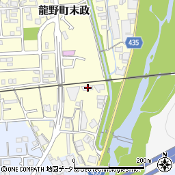 兵庫県たつの市龍野町末政198周辺の地図