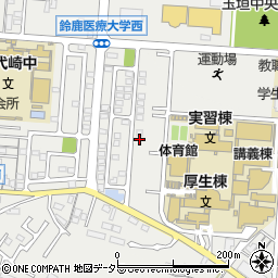 三重県鈴鹿市岸岡町1200-96周辺の地図