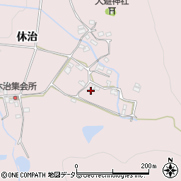 兵庫県赤穂郡上郡町休治195周辺の地図