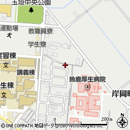 三重県鈴鹿市岸岡町866-6周辺の地図