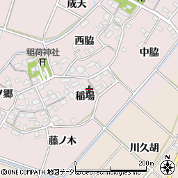 愛知県豊川市江島町稲場17周辺の地図