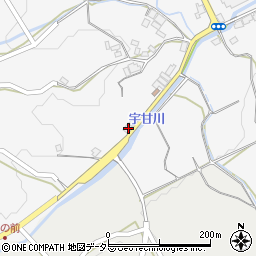 岡山県加賀郡吉備中央町竹荘1664-7周辺の地図