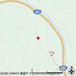 滋賀県甲賀市信楽町下朝宮721周辺の地図