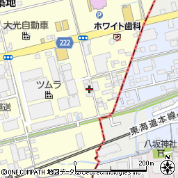 株式会社杉村工務店　作業場周辺の地図