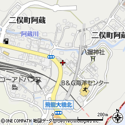 静岡県浜松市天竜区二俣町阿蔵400周辺の地図