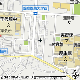 三重県鈴鹿市岸岡町1200-131周辺の地図