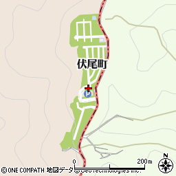 五月山永楽霊苑周辺の地図
