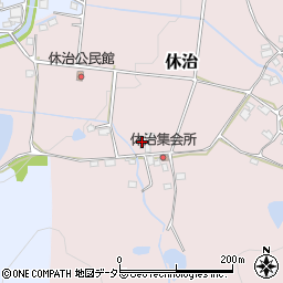 兵庫県赤穂郡上郡町休治96周辺の地図