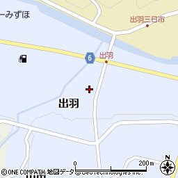 島根県邑智郡邑南町出羽404周辺の地図