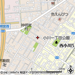 静岡県焼津市三ケ名1008-7周辺の地図