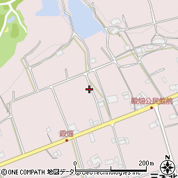兵庫県三木市口吉川町殿畑周辺の地図