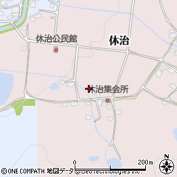 兵庫県赤穂郡上郡町休治359周辺の地図