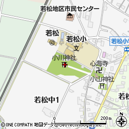 小川神社周辺の地図