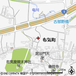 三重県亀山市布気町192-2周辺の地図