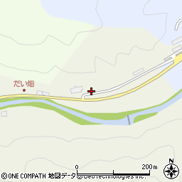 岡山県加賀郡吉備中央町湯山1197-2周辺の地図
