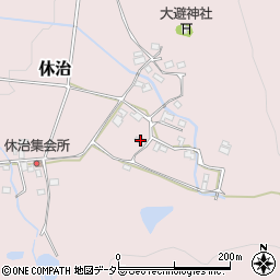 兵庫県赤穂郡上郡町休治204周辺の地図