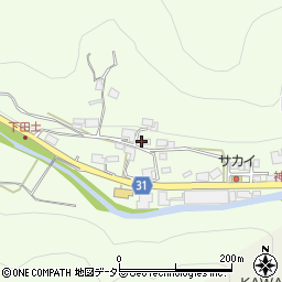 岡山県加賀郡吉備中央町田土2759周辺の地図