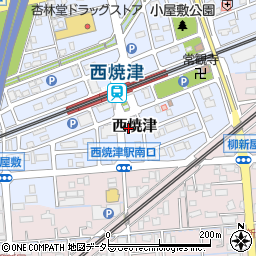 ザ・パーク西焼津駅前第２駐車場周辺の地図