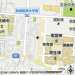 三重県鈴鹿市岸岡町1200-94周辺の地図