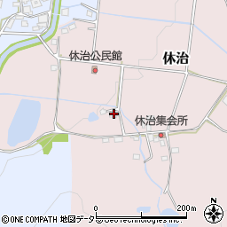 兵庫県赤穂郡上郡町休治458周辺の地図