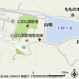 愛知県幸田町（額田郡）荻（船ケ入）周辺の地図