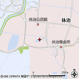 兵庫県赤穂郡上郡町休治463周辺の地図