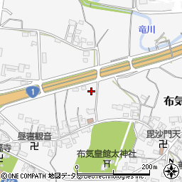 三重県亀山市布気町165-4周辺の地図