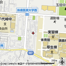 三重県鈴鹿市岸岡町1200-120周辺の地図