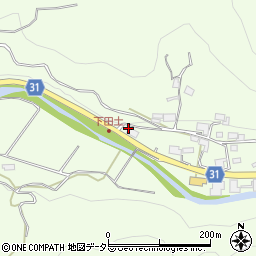岡山県加賀郡吉備中央町田土2677-1周辺の地図