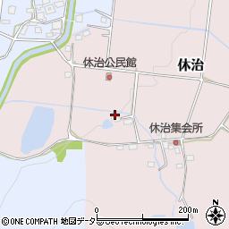 兵庫県赤穂郡上郡町休治462周辺の地図