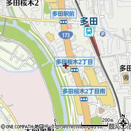 神戸トヨペット川西営業所周辺の地図