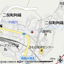 静岡県浜松市天竜区二俣町阿蔵406周辺の地図