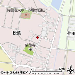 愛知県豊川市西原町松葉19-2周辺の地図