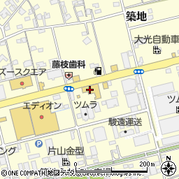 静岡県藤枝市築地549周辺の地図
